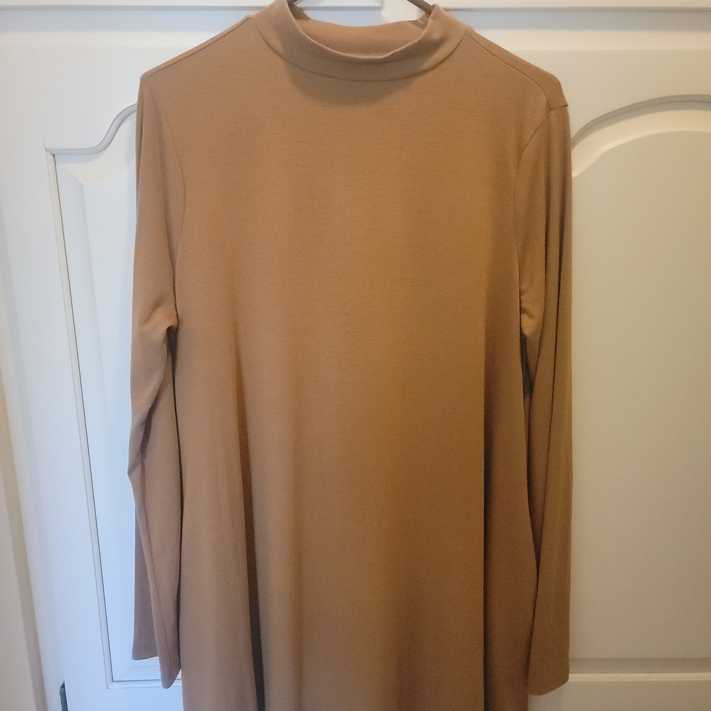 Zenana Outfitters Gold Long Sleeve Tunic